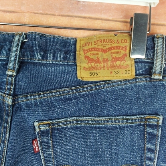𝅺📣2/40$📣 LEVI'S 505 men's jeans size 32 - Picture 7 of 11